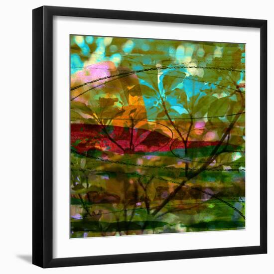 Abstract Leaf Study III-Sisa Jasper-Framed Photographic Print