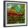 Abstract Leaf Study III-Sisa Jasper-Framed Photographic Print