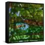 Abstract Leaf Study IV-Sisa Jasper-Framed Stretched Canvas