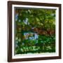 Abstract Leaf Study IV-Sisa Jasper-Framed Photographic Print