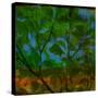 Abstract Leaf Study V-Sisa Jasper-Stretched Canvas