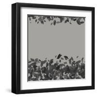 Abstract Leaves 1-Melody Hogan-Framed Art Print