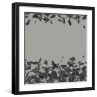 Abstract Leaves 2-Melody Hogan-Framed Art Print