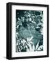 Abstract Leaves-Iris Lehnhardt-Framed Art Print