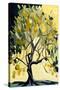 Abstract Lemon Tree Study I-Lea Faucher-Stretched Canvas