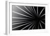 Abstract Line Black And White Background-Kheat-Framed Premium Giclee Print