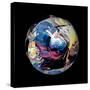 Abstract Marble Ball-Swedish Marble-Stretched Canvas