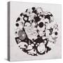 Abstract Marble Sphere of Ink-Swedish Marble-Stretched Canvas