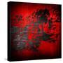 Abstract Metal Background with Splash-Eky Studio-Stretched Canvas