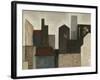 Abstract Metropolis I-Megan Meagher-Framed Art Print