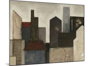 Abstract Metropolis I-Megan Meagher-Mounted Art Print