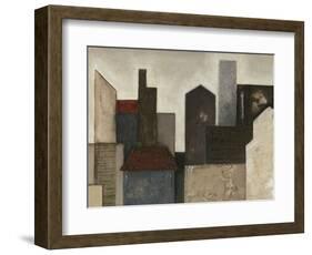 Abstract Metropolis I-Megan Meagher-Framed Art Print