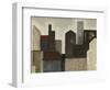 Abstract Metropolis I-Megan Meagher-Framed Art Print