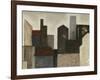 Abstract Metropolis I-Megan Meagher-Framed Art Print