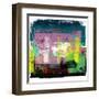 Abstract Mix Study II-Emma Moore-Framed Art Print