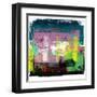 Abstract Mix Study II-Emma Moore-Framed Art Print