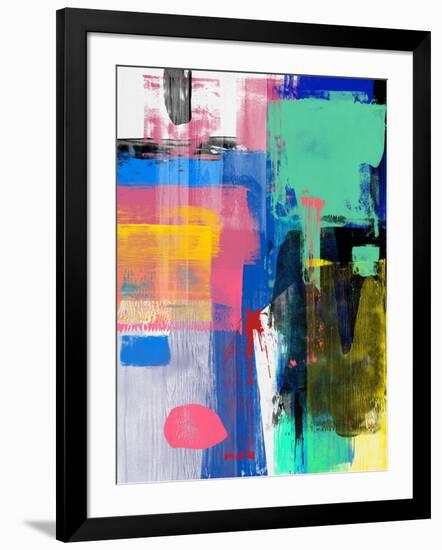 Abstract Mix Study-Emma Moore-Framed Art Print