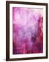 Abstract Mixed Media Artwork-toitoitoi-Framed Art Print