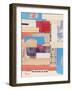 Abstract Mixed Media Collage #2-Alisa Galitsyna-Framed Giclee Print