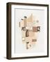 Abstract Mixed Media Collage #9-Alisa Galitsyna-Framed Photographic Print