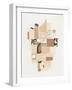 Abstract Mixed Media Collage #9-Alisa Galitsyna-Framed Photographic Print