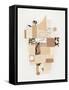 Abstract Mixed Media Collage #9-Alisa Galitsyna-Framed Stretched Canvas