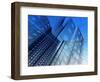 Abstract Modern Architecture-3DDock-Framed Art Print