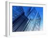 Abstract Modern Architecture-3DDock-Framed Art Print