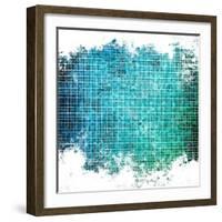 Abstract Mosaic Background-Eky Studio-Framed Art Print