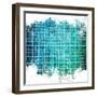 Abstract Mosaic Background-Eky Studio-Framed Art Print