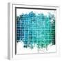 Abstract Mosaic Background-Eky Studio-Framed Art Print