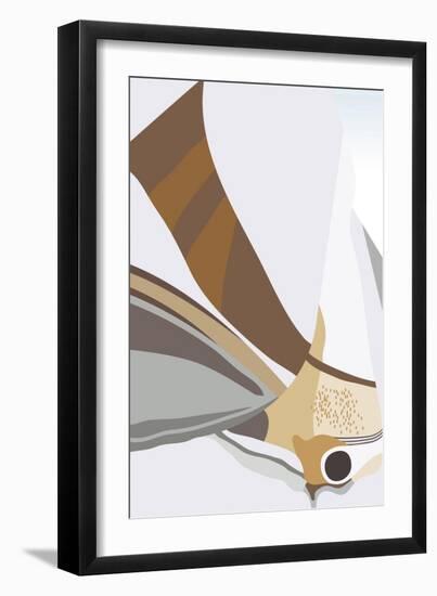 Abstract Moth-Belen Mena-Framed Giclee Print