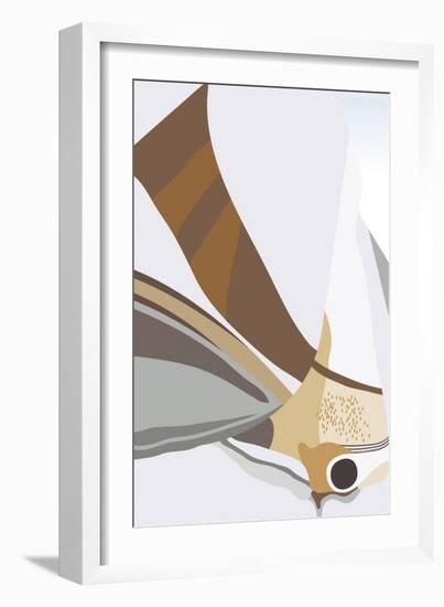 Abstract Moth-Belen Mena-Framed Giclee Print