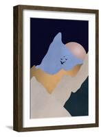 Abstract Mountain-Anne-Marie Volfova-Framed Giclee Print