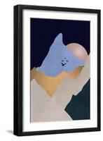 Abstract Mountain-Anne-Marie Volfova-Framed Giclee Print