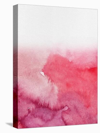 Abstract Mountains Watercolor II-Hallie Clausen-Stretched Canvas