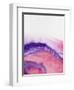 Abstract Mountains Watercolor-Hallie Clausen-Framed Art Print