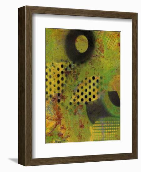 Abstract Movement I-Ricki Mountain-Framed Art Print