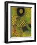 Abstract Movement I-Ricki Mountain-Framed Art Print