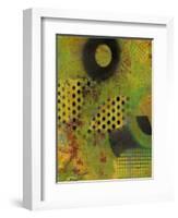 Abstract Movement I-Ricki Mountain-Framed Art Print