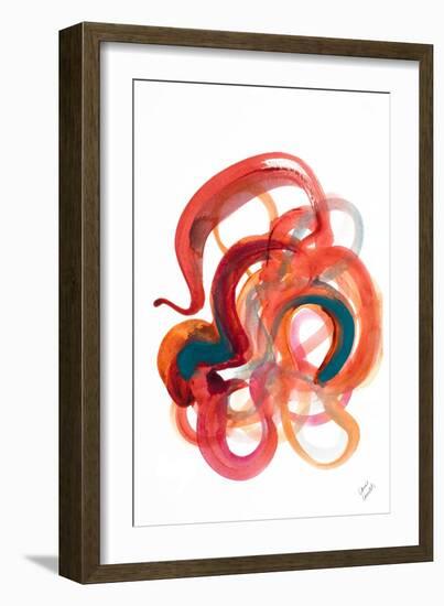 Abstract Movement I-Lanie Loreth-Framed Art Print