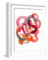 Abstract Movement II-Lanie Loreth-Framed Art Print