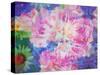 Abstract Multicolor Floral Montage Photographic Layer Work-Alaya Gadeh-Stretched Canvas