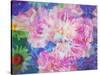 Abstract Multicolor Floral Montage Photographic Layer Work-Alaya Gadeh-Stretched Canvas