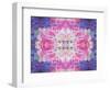 Abstract Multicolor Floral Montage Photographic Layer Work-Alaya Gadeh-Framed Photographic Print