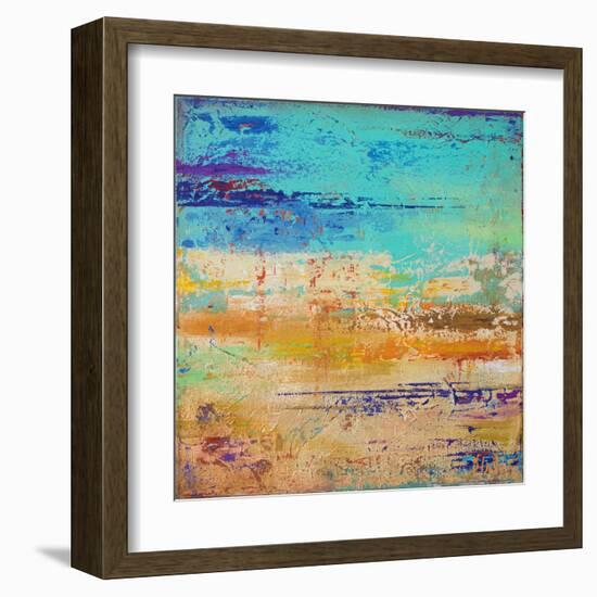 Abstract Multicolored-Patricia Pinto-Framed Art Print