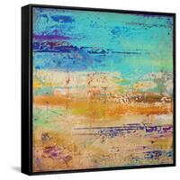 Abstract Multicolored-Patricia Pinto-Framed Stretched Canvas