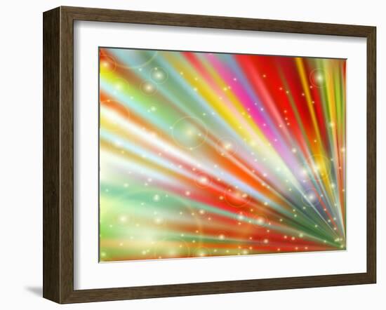 Abstract Multicolored-epic44-Framed Art Print