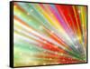 Abstract Multicolored-epic44-Framed Stretched Canvas