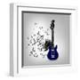 Abstract Music Illustration for Your Design-Oleg Gapeenko-Framed Art Print